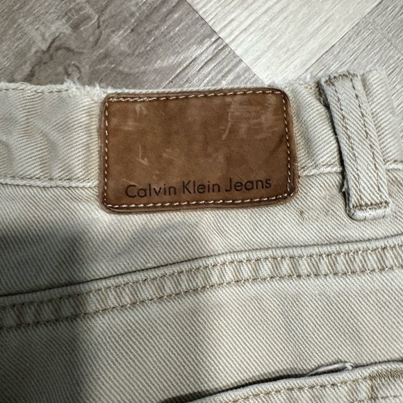 Calvin Klein Jeans Khaki Denim - Picture 6 of 8